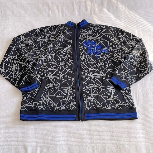 PNB Nation Other - Pnb Nation Geometric Zip Up Lightweight Jacket Size Large